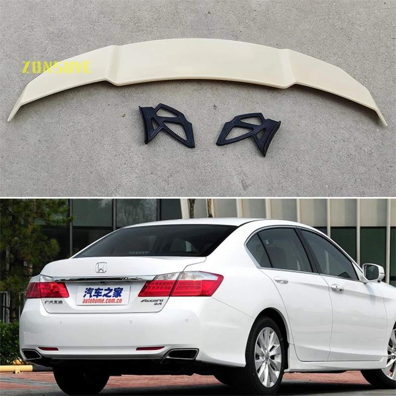 

Use For2014-2017 Honda Accord Spoiler Auto Sedan Rear Wing Body Kit Accessories ABS Plastic