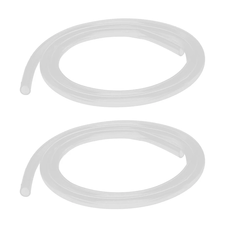 

2Pcs 7Mm X 9Mm Silicone Food Grade Tube Beer Water Air Hose Pipe 1 Meter