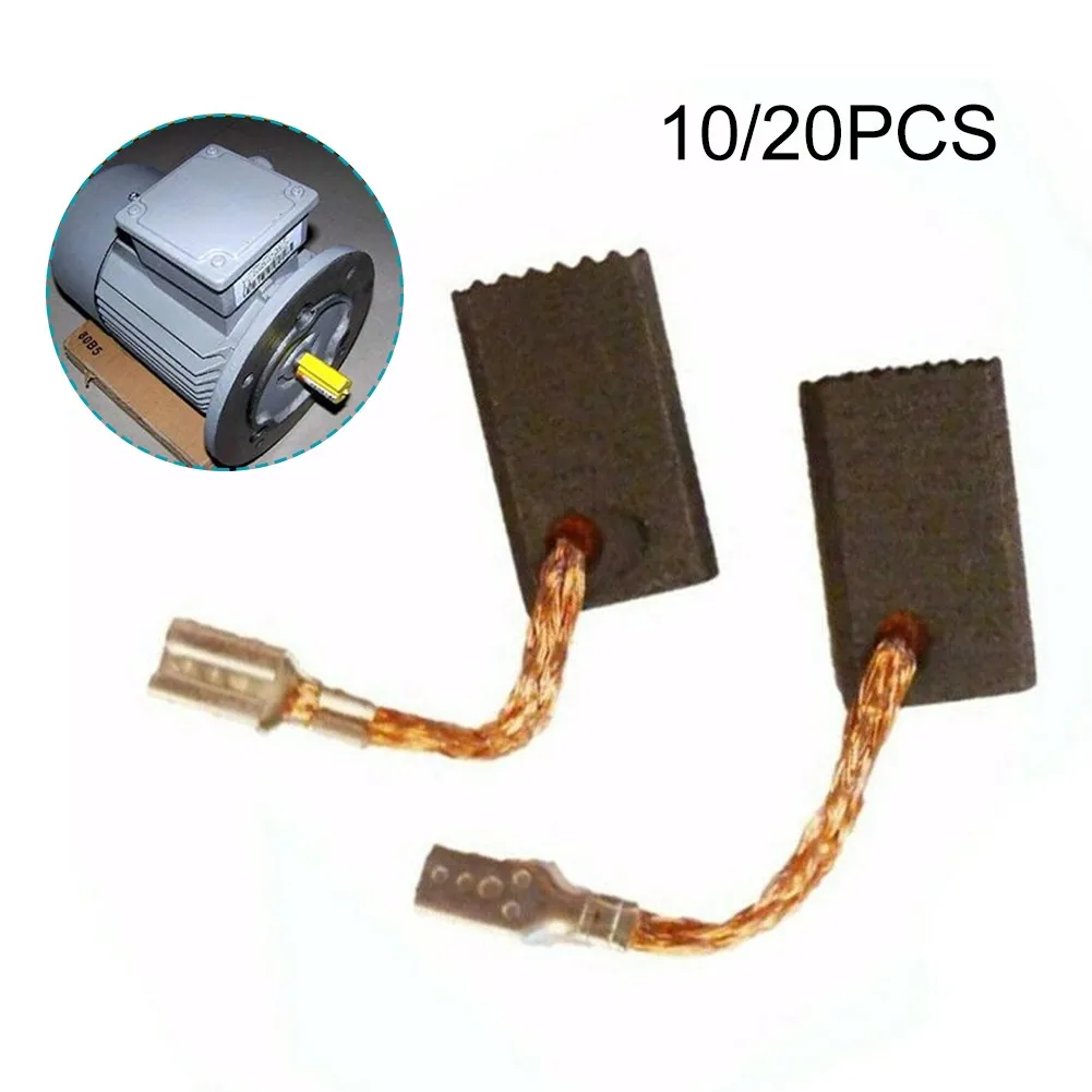 10/20 шт. 6 5 × 8 13 мм угольная щетка для Bosch GWS7-100 GWS7-125 GWS7-100T GWS7-100TE GWS7-125T GWS7-125TE Угловая