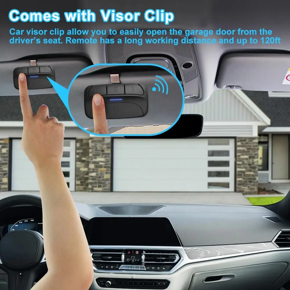 Электронный дверной пульт дистанционного управления 310 МГц 315 390 команд для