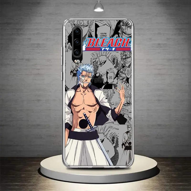 Чехол для телефона Bleach Grimmjow Huawei P30 P40 P20 P10 Lite Mate 20 10 Pro Y5 Y6 Y7 Y9 P Smart Z 2019 Coque Funda