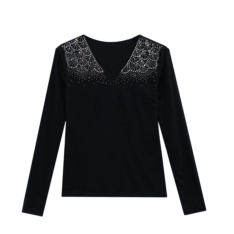 Женская футболка FGLAC весенне-осенняя полиэстер+спандекс M-3XL