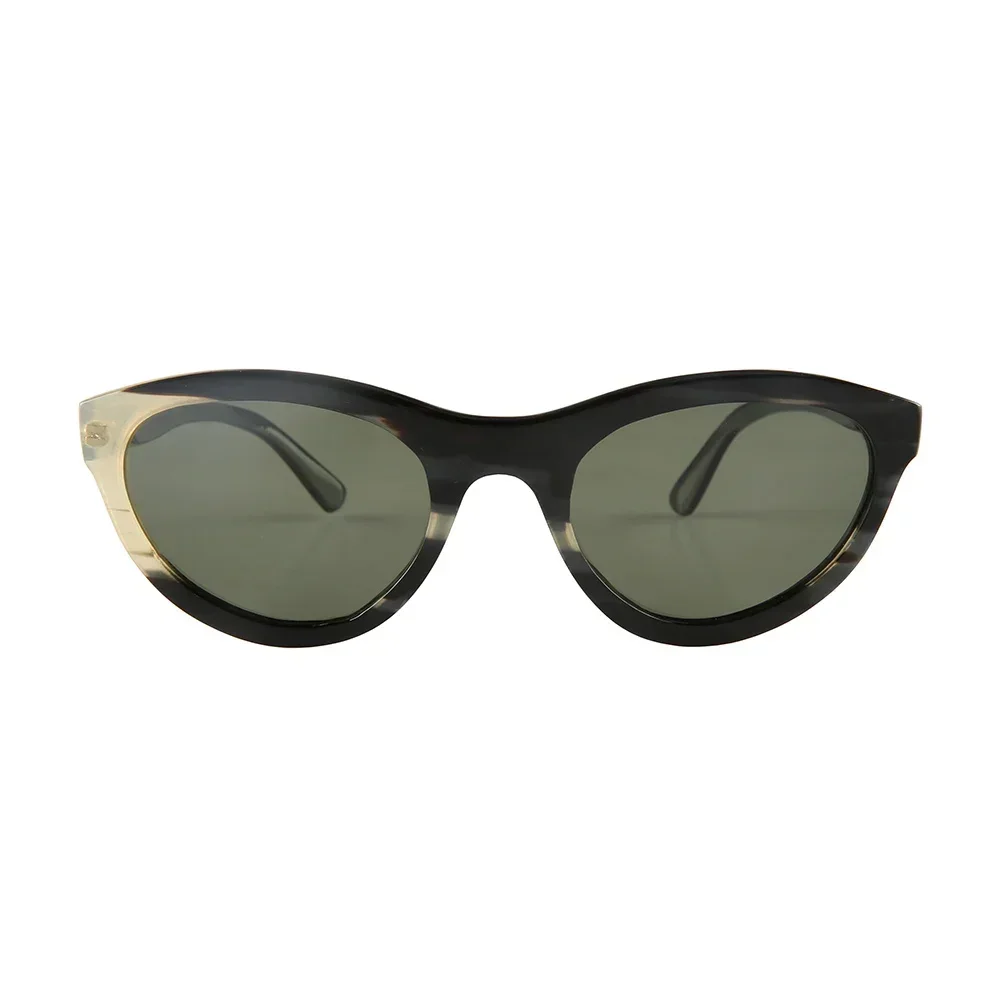 Женские солнцезащитные очки мужские уникальные ретро-кошачий глаз классические