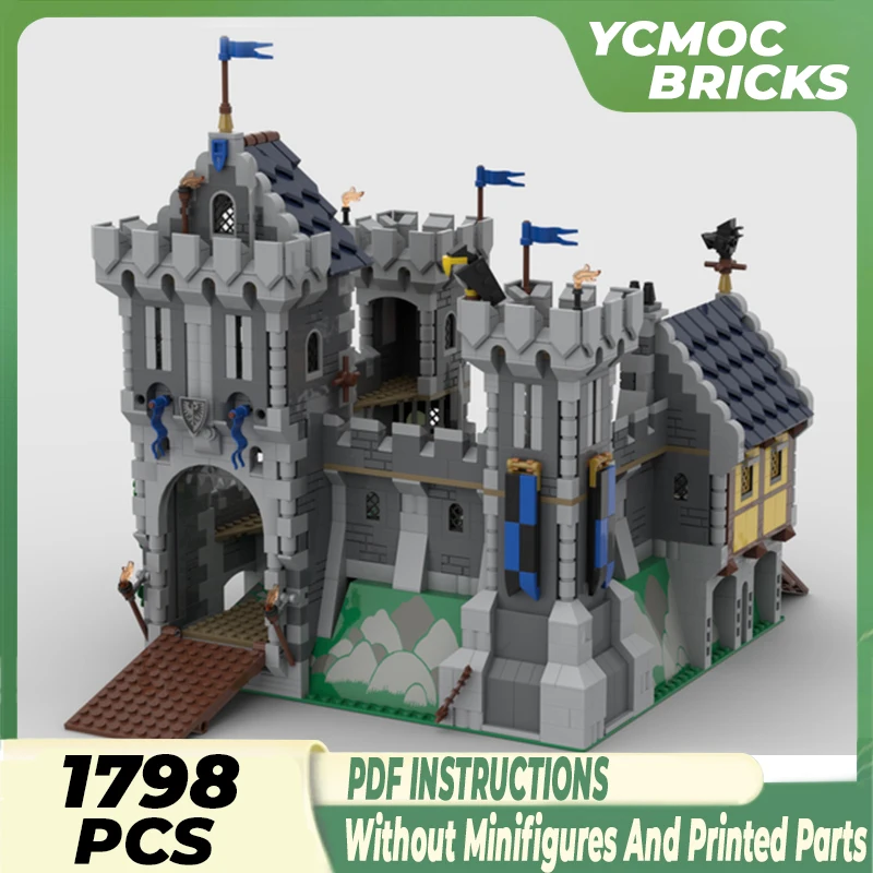 

Строительные блоки Moc, модель крепости, Орл, технические кирпичи, сборка своими руками, строительные игрушки для детей, праздничные подарки