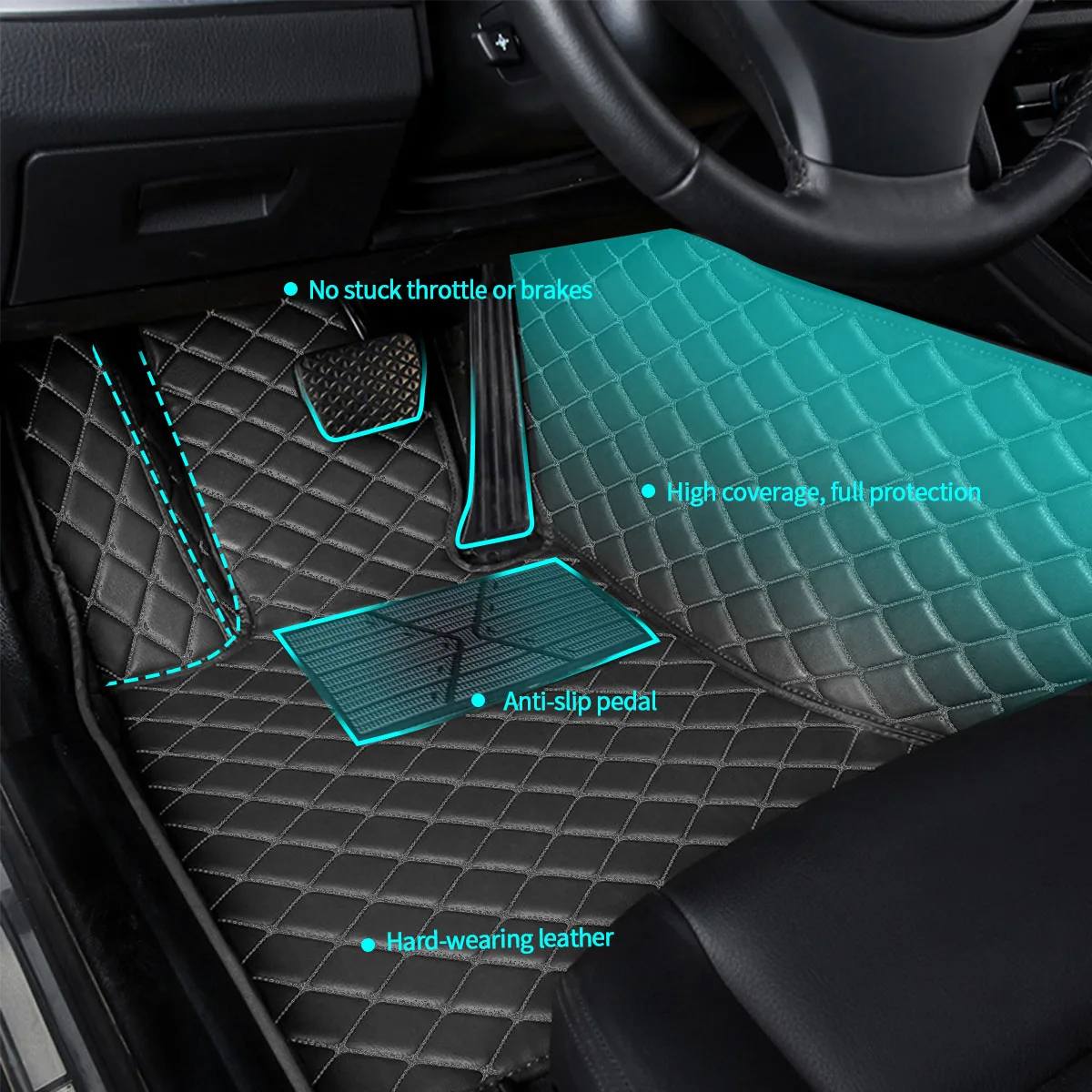 Автомобильные коврики коврик совместимый с BMW для 3 серии 4 двери F30/F31/F34/F35 2011-2017