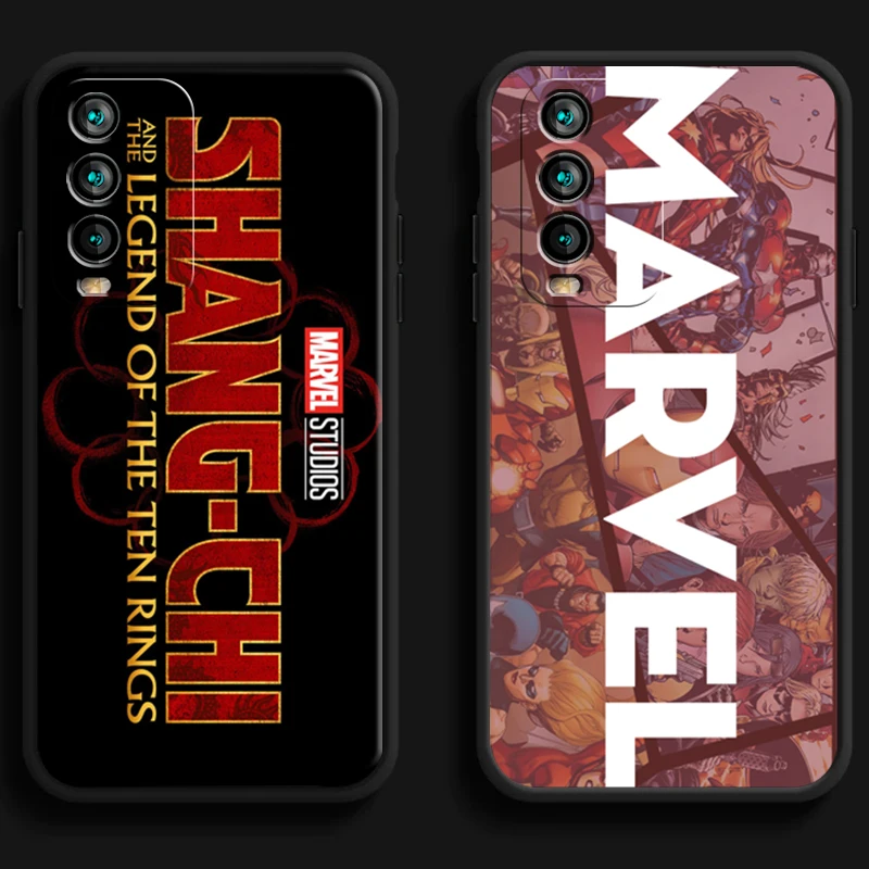 

Marvel Avengers Phone Cases For Xiaomi Redmi Note 10 10S 10 Pro POCO F3 GT X3 GT M3 Pro X3 NFC Soft TPU Back Cover Carcasa