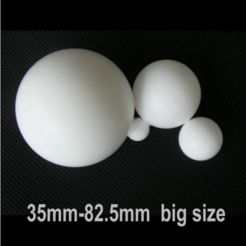 

Laboratory big size PTFE Diameter 35mm to 82.5mm PTFE ball F4 stirring bead for school experiment