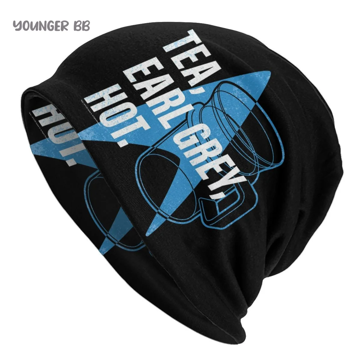 

Star Trek Men Women's Beanie Hats Next Generation Tea, Earl Grey Knitted Hat Hip Hop Earmuff Bonnet Street Skullies Beanies