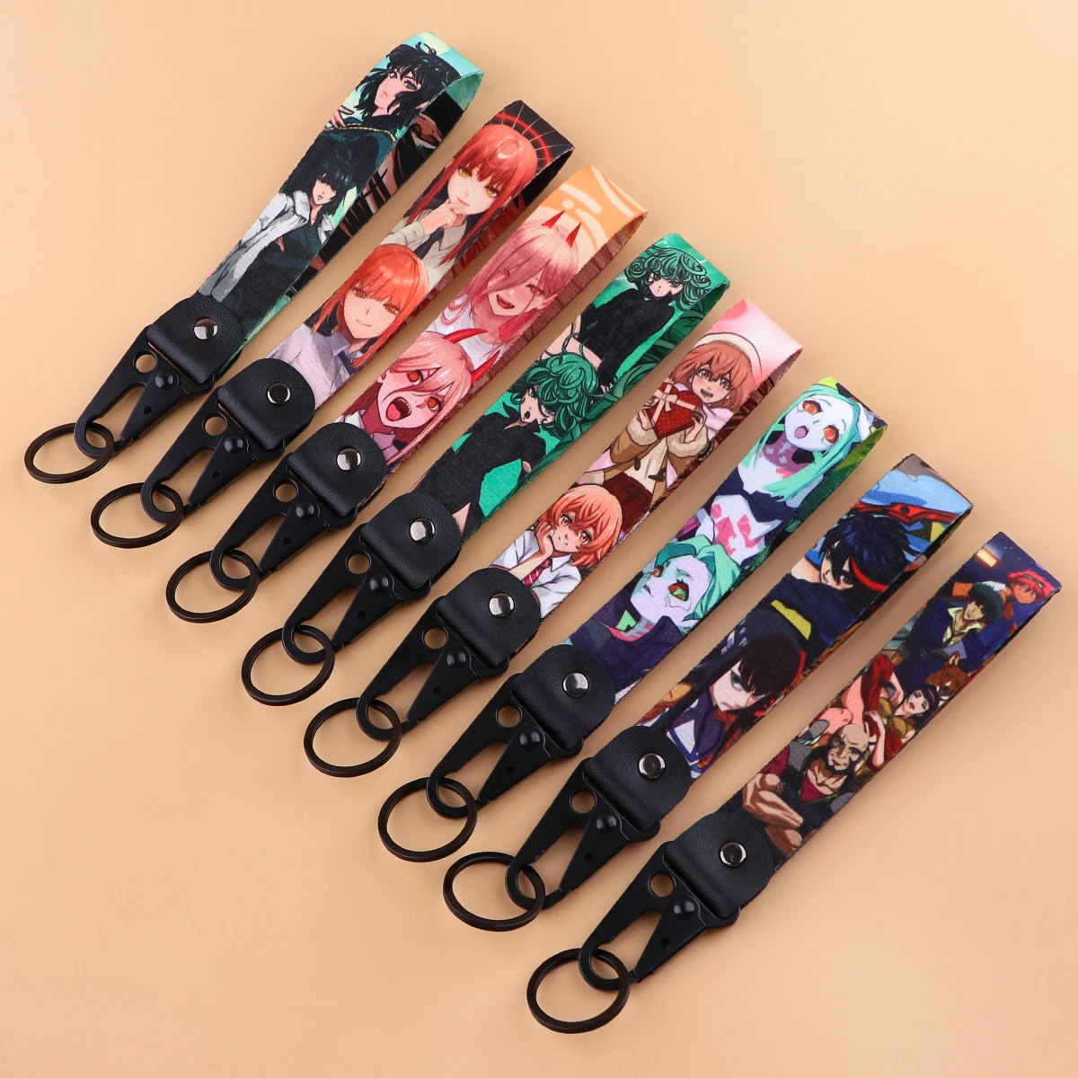 

Japanese Anime Tokyo Revengers Keytags Strap Keychian Key Pendant Wristband Short Lanyard Car Motorcycle Keyring Accessories