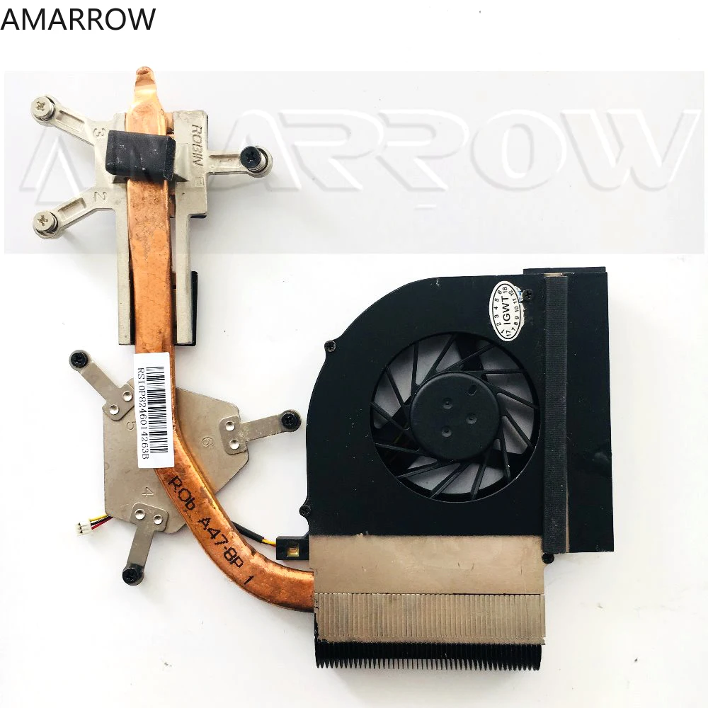 Оригинальный радиатор и Вентилятор HP Compaq CQ61 G61 CQ71 G71 582145-001 582144-001