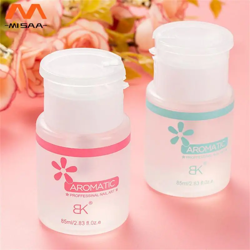 

Nail Remover Manicure Nail Supplies Portable Nail Cleaning Water Nail Art Nail Tools 85ml Press Pump Nail Removal Water Easy Use
