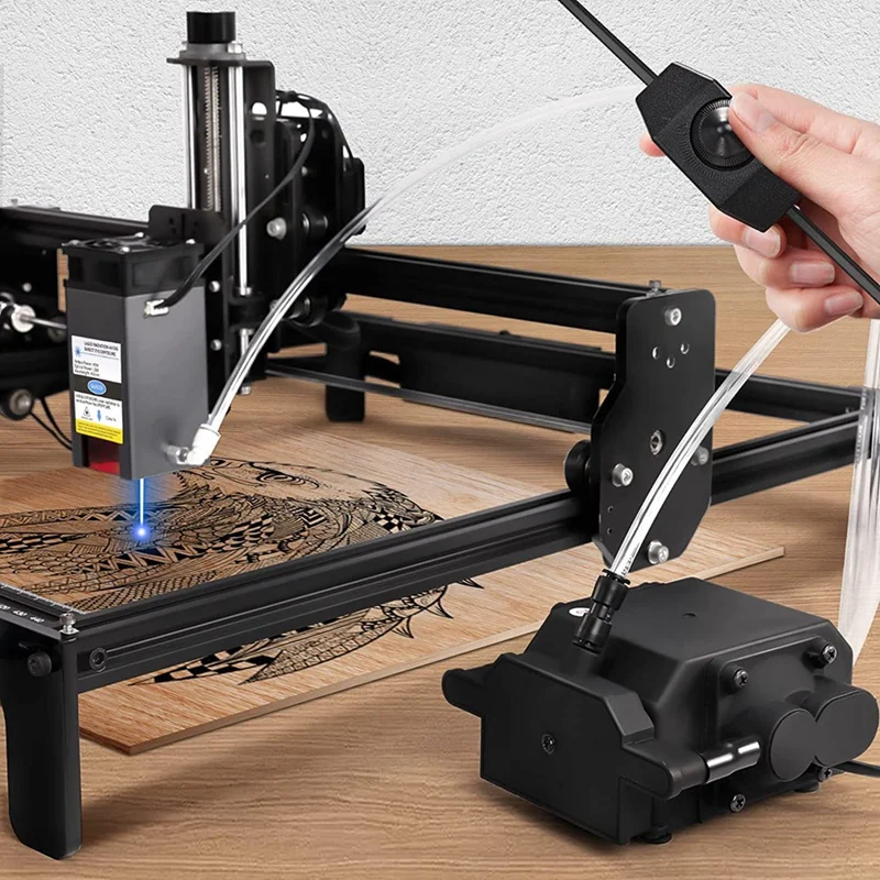 40 Вт модуль с воздушным помощником 450 нм гравировальный головкой 10 оптическая