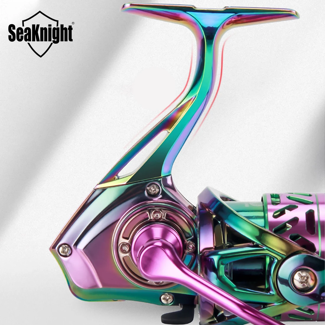 НОВАЯ цельнометаллическая спиннинговая рыболовная катушка SEAKNIGHT 7 моделей