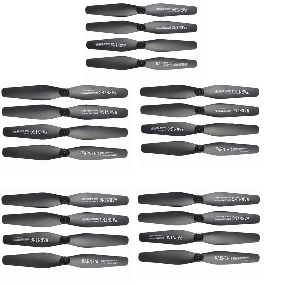 20PCS Propellers For Syma X54HC X54HW RC Quadcopter Drone Spare Parts CW CCW propeller Blades
