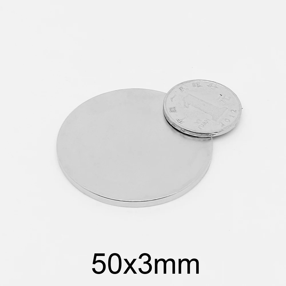 

1/2/5/10 шт., неодимовый магнит 50x3 мм, 50X3 мм