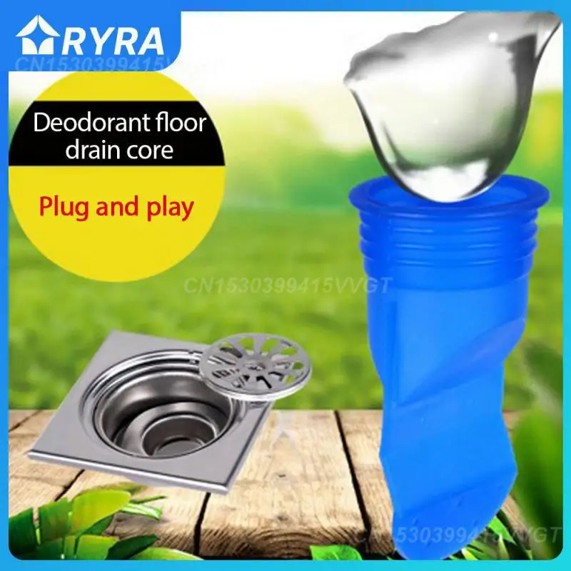 

Силиконовая крышка для канализации, нержавеющая сталь, для борьбы с вредителями, Круглый дезодорант, против запаха, сливной сердечник, аксе...