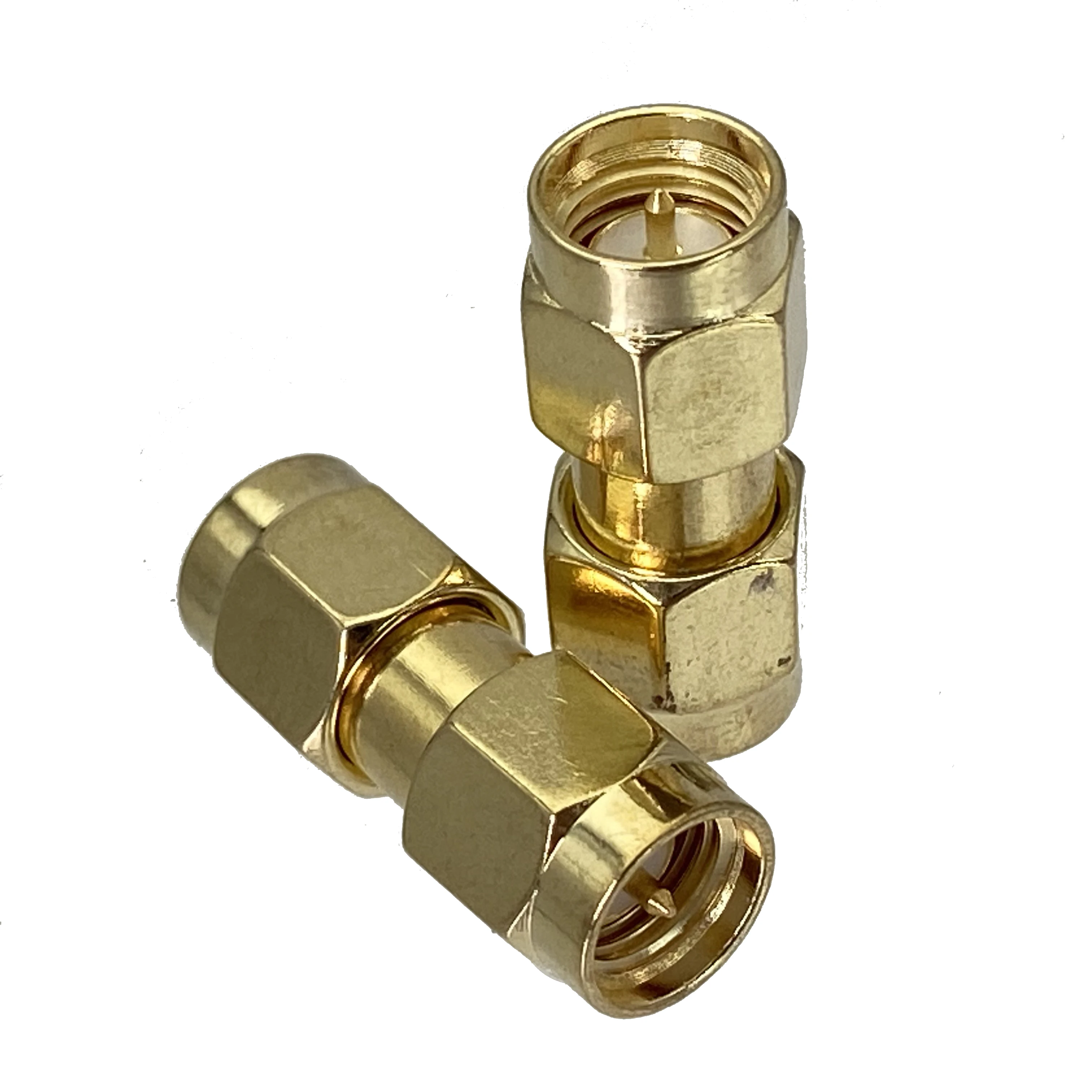 

10pcs SMA male PLUG to SMA male PLUG RF connector adapter Coaxial Wire Terminals