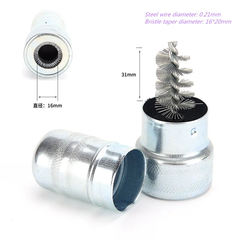 

Universal Car Battery Cleaning Brush Post Terminal Cable Cleaner Dirt Corrosion Brush Auto Battery Washing Tool Car Accessories