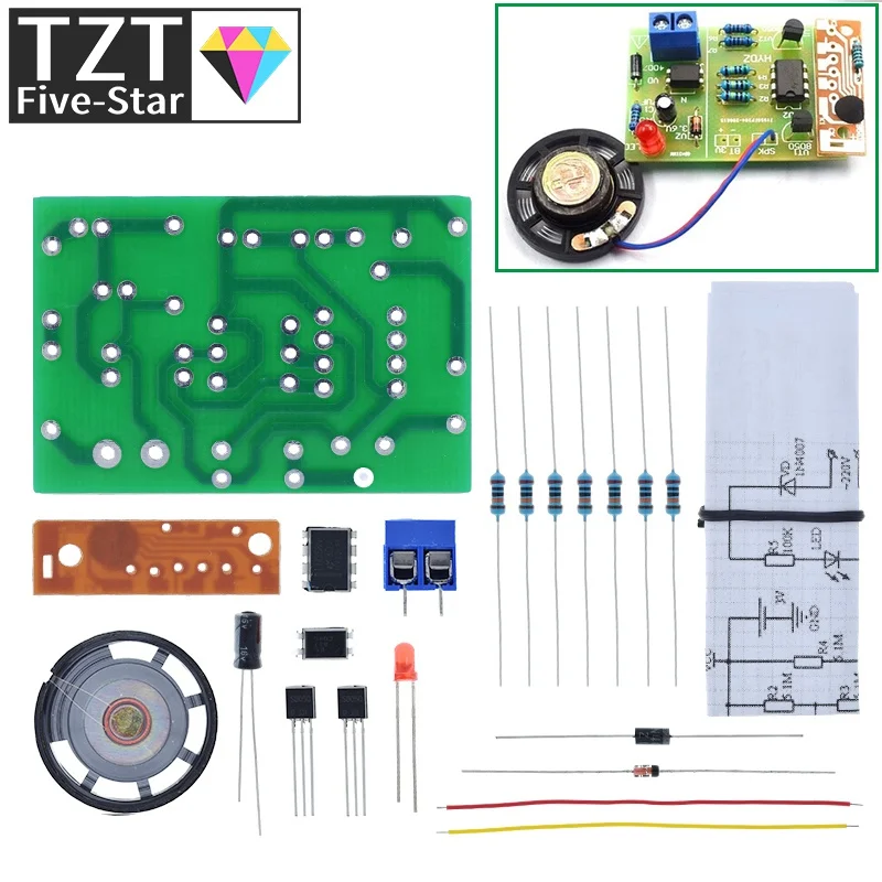 Комплект тревоги сделай сам электронные детали для электроники печатная плата