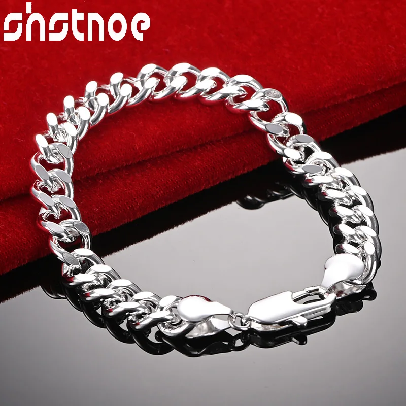 

Цепочка мужская SHSTONE из серебра 925 пробы, 10 мм