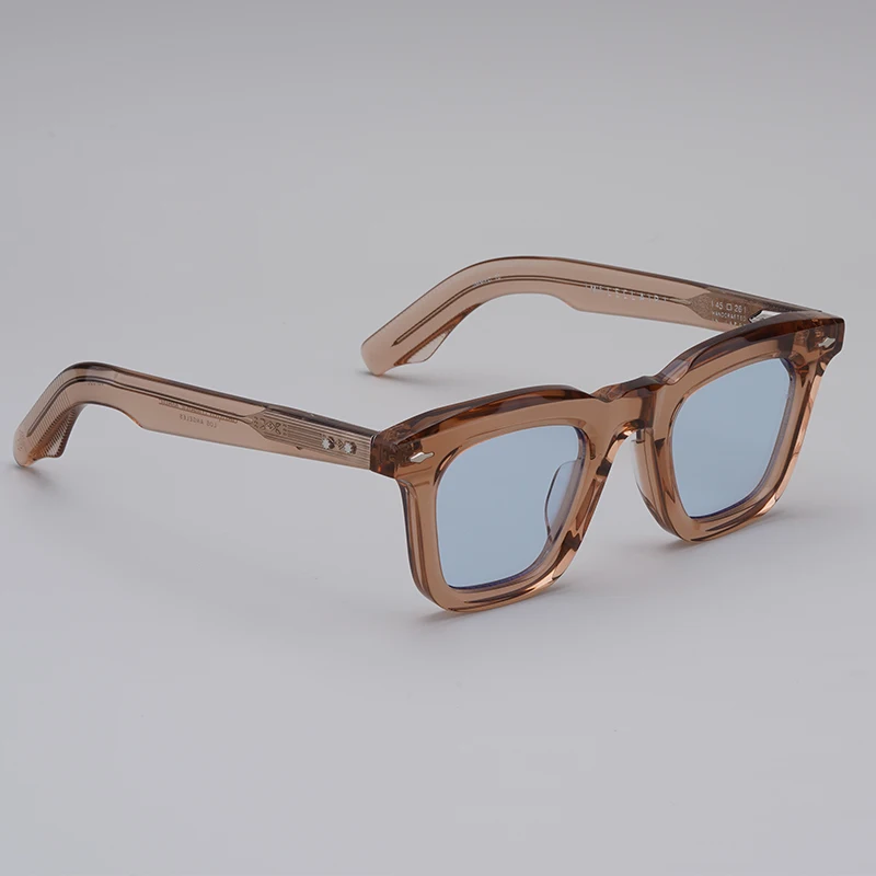 Солнцезащитные очки для мужчин и женщин толстые ацетатные винтажные брендовые