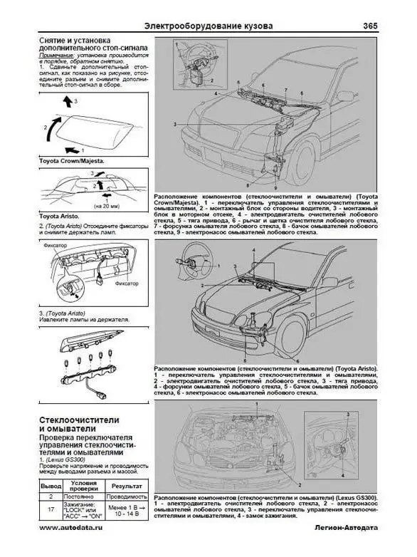 Где находится номер кузова на лексус gs 300