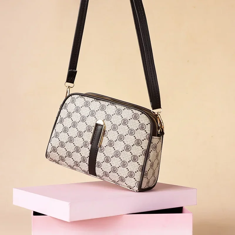 Женская винтажная сумка через плечо в стиле ретро