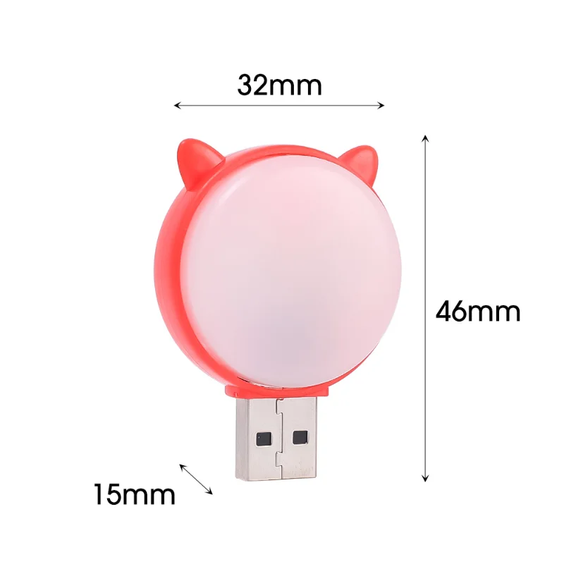 Cat Shape Night Lights Cute Mini Night Lights USB Reshargeable Desk Lamps for Reading Book Lights LED Eye Protection Lamps images - 6