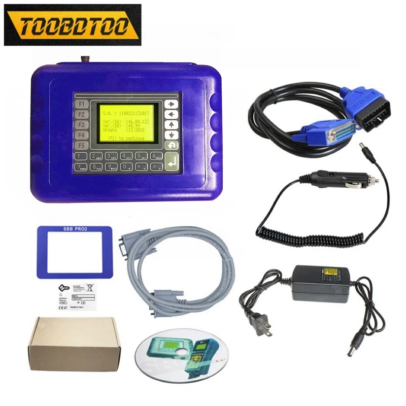 

Latest SBB V48.99 Key Programmer Car Diagnostic Auto Tool No Tokens Limited SBB Key Transponder Supports New Cars