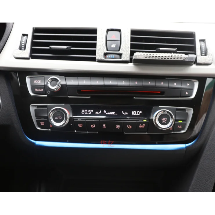 

Ambient Light Car Interior Central Control Air Conditioning Panel Atmosphere Lamp For BMW 3/4 Series F30 F34 F35 M3 M4 2018-2012