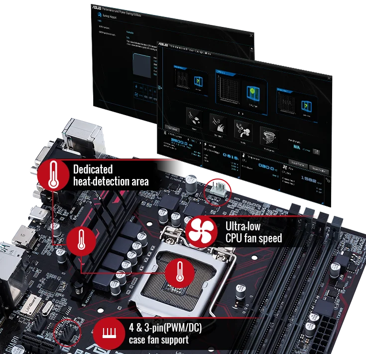 ASUS PRIME B250M-PLUS Оригинальная настольная материнская плата Intel B250 B250M DDR4 LGA 1151 i7 / i5 / i3 USB3.0 SATA3 включена.