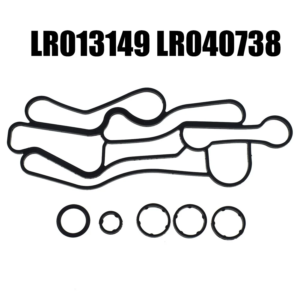 Комплект прокладок для масляного радиатора LR013149 LR040738 резина Range Rover Sport Discovery 3 0 V6