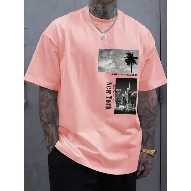 Качественные хлопковые футболки унисекс с принтом Калифорнии для мужчин женщин