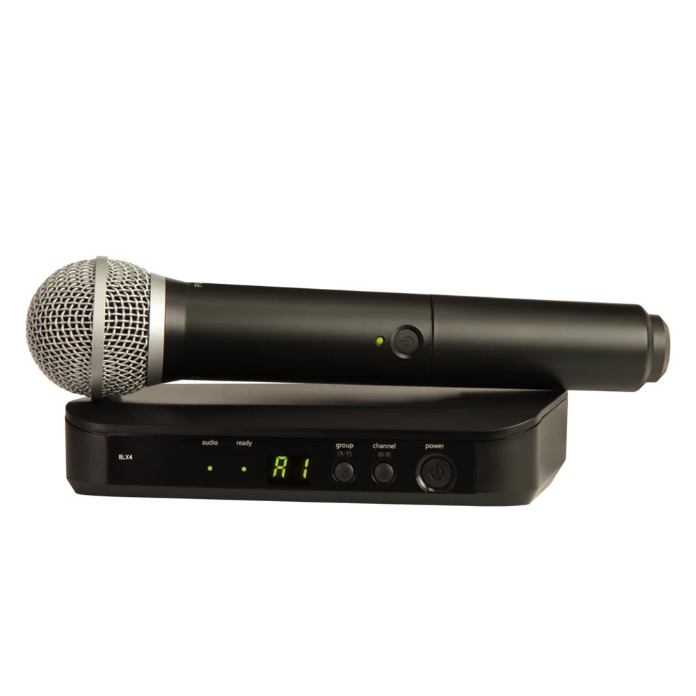 

BLX24 Wireless Microphone BLX4R Vocal System with BLX4 BLX24R PG58 SM58 BETA58 Microphone for Shure Wireless Microphone Mic