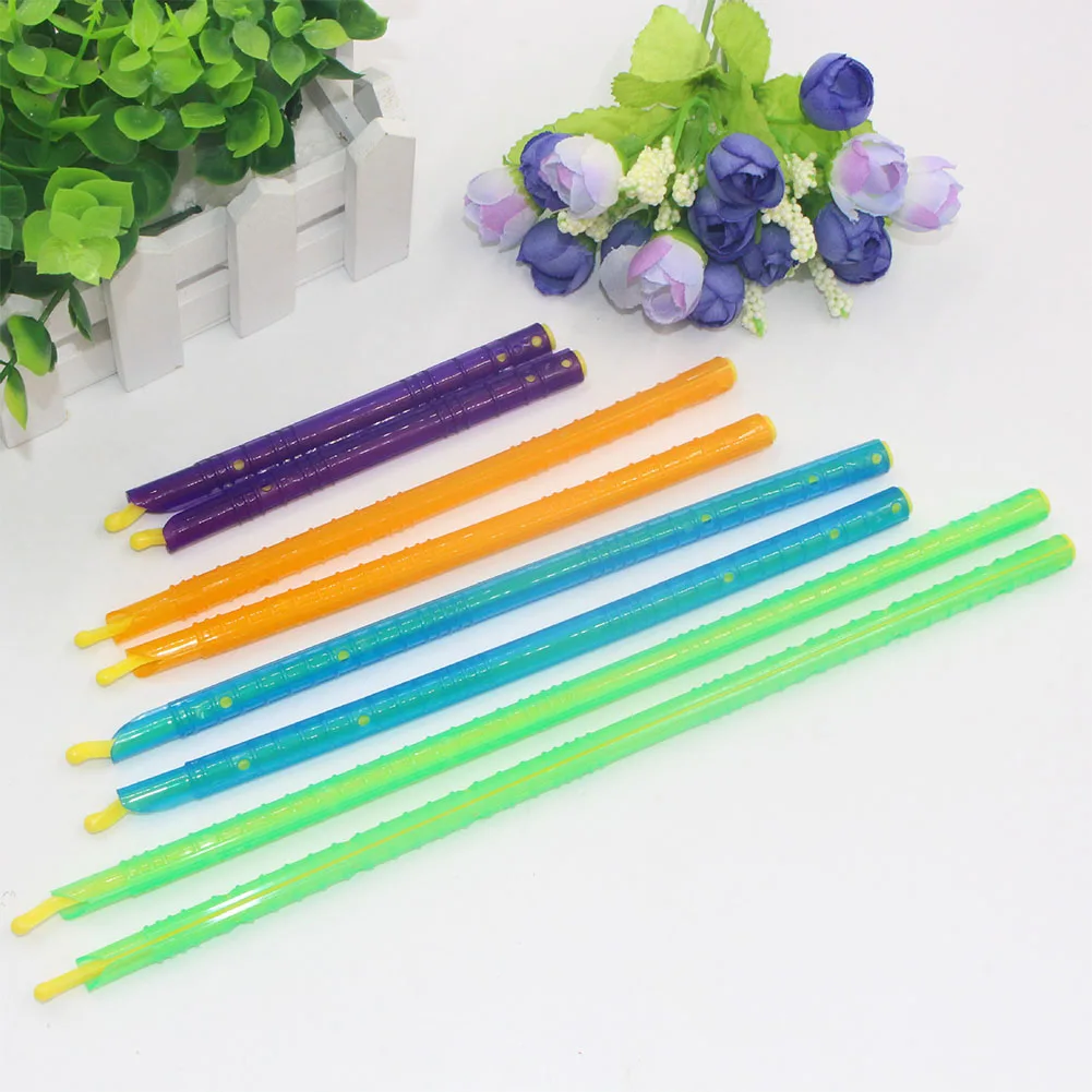 

16 Pcs Reusable Multicolor Gift Bag Clip Storage Snack Fresh Keeping Sealer Clamp Rod Practical Household Sealing Sticks Bar