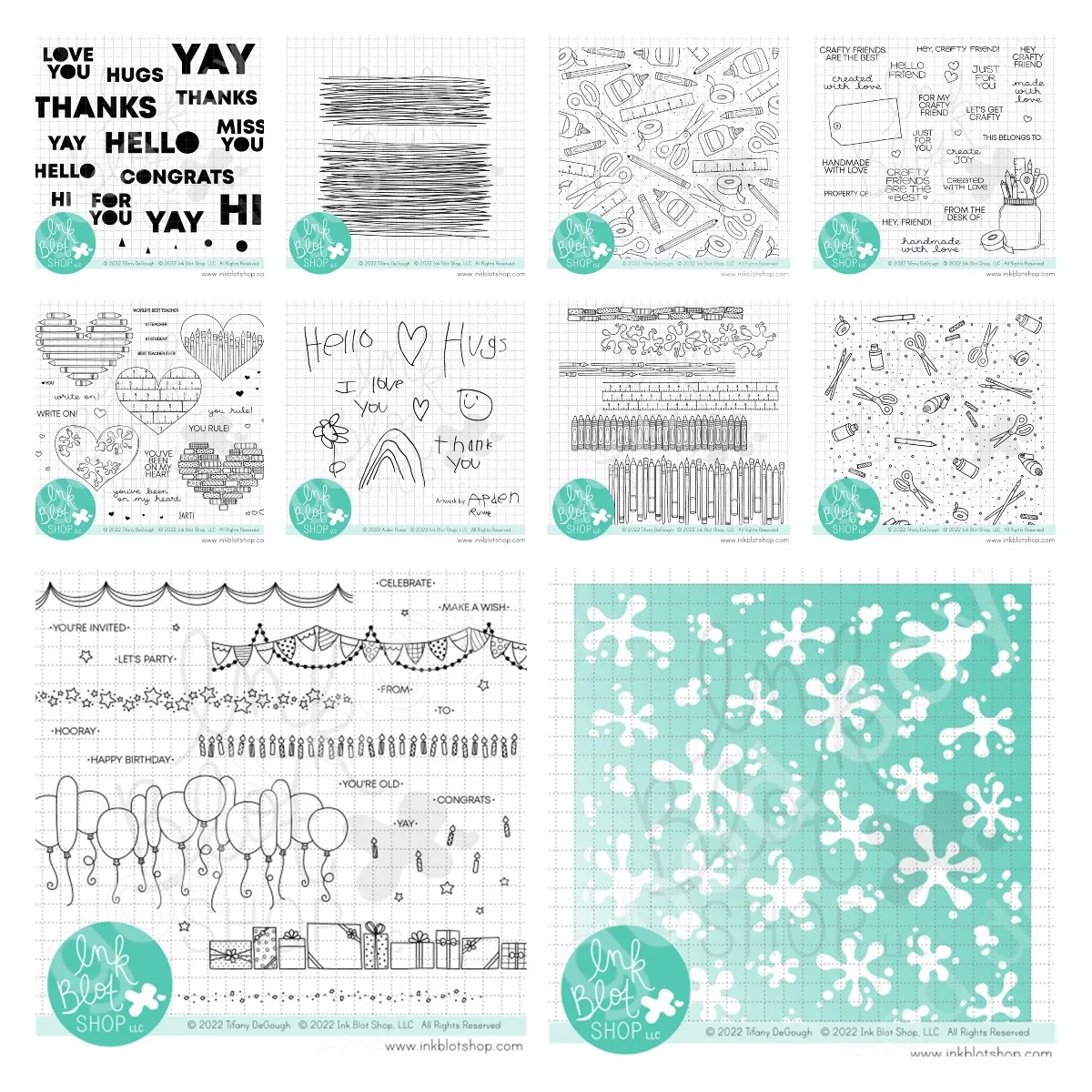 

New Stationery Clear Stamps Layered Production Stencil Scrapbook Diary Decoration Embossing Template Diy Greeting Card Handmade