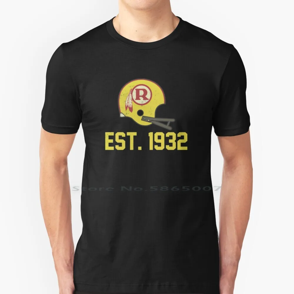 

Est. 1932 [ Vintage Distressed ] Shirt T Shirt 100% Cotton Washington Washington The Washington Football Team John Riggins Fan