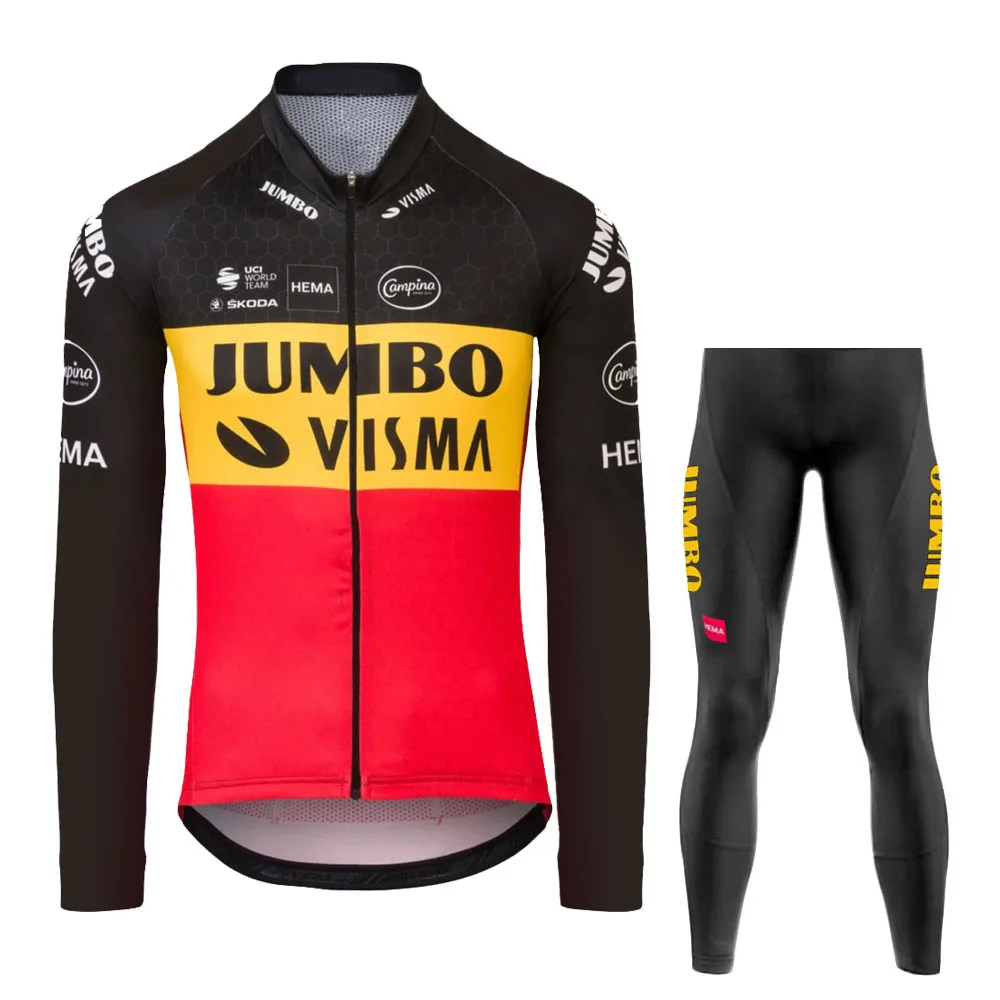 Мужской комплект одежды из джерси и брюк с длинным рукавом |