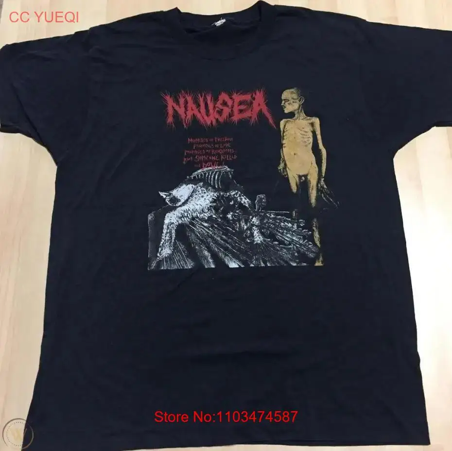 Футболка NAUSEA Extinction Хлопок