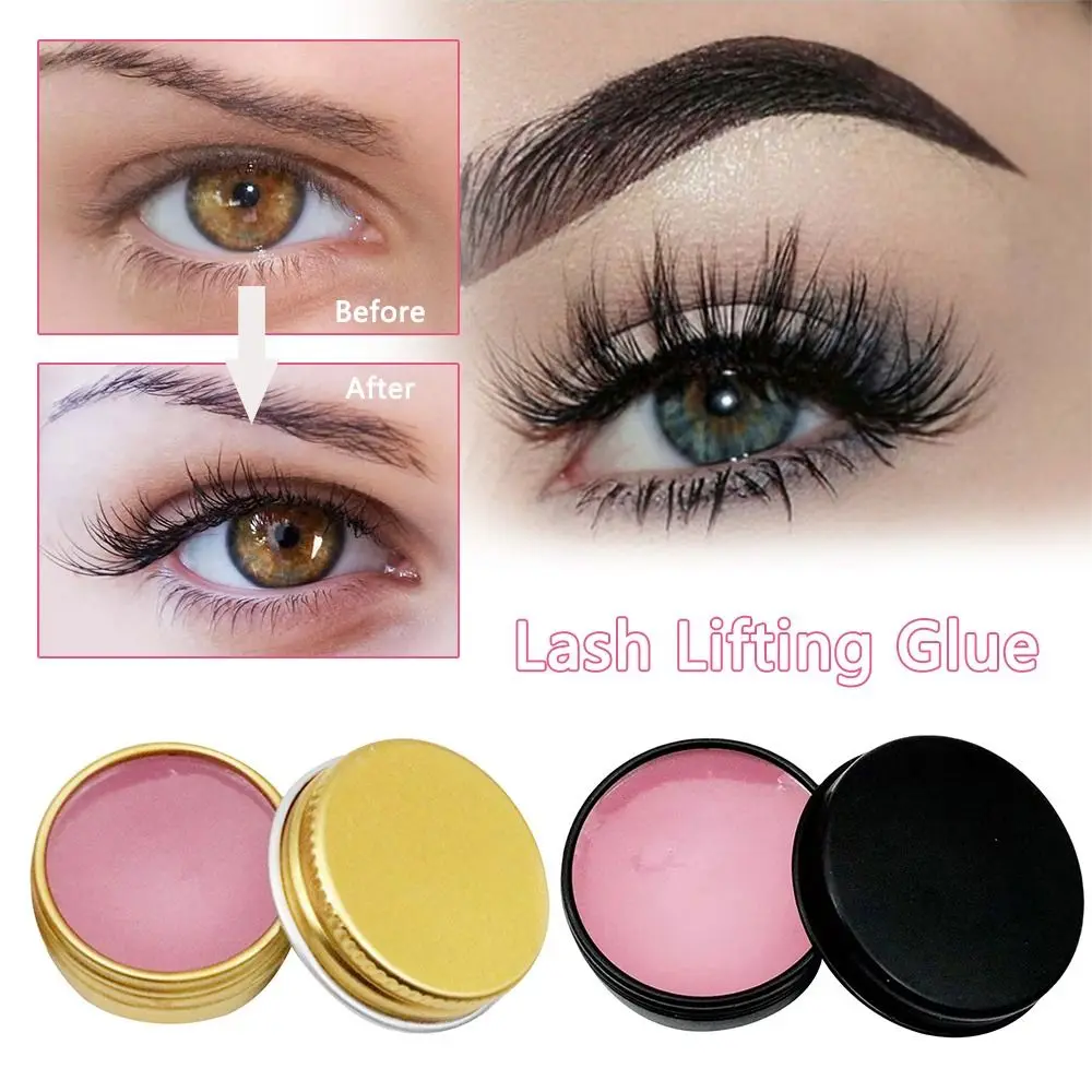 

Professional Solid Eyelashes Perm Glue Non-irritating Strong Sticky Lash Lifting Glue Balm for Lashes Gel Ironing Tool