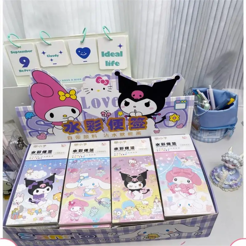 

Kawaii милый Sanrio Hellokitty Kuromi Mymelody Cinnamoroll pompurin маленькая двойная звезда пейнтбук Diy Блокнот подарок игрушки для девочек