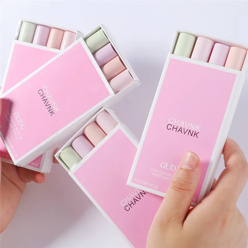 

Portable Solid Perfume Stick Fragrances Women Men Solid Balm Mild Long Lasting Aroma Deodorant Fragrance Body Antiperspirant