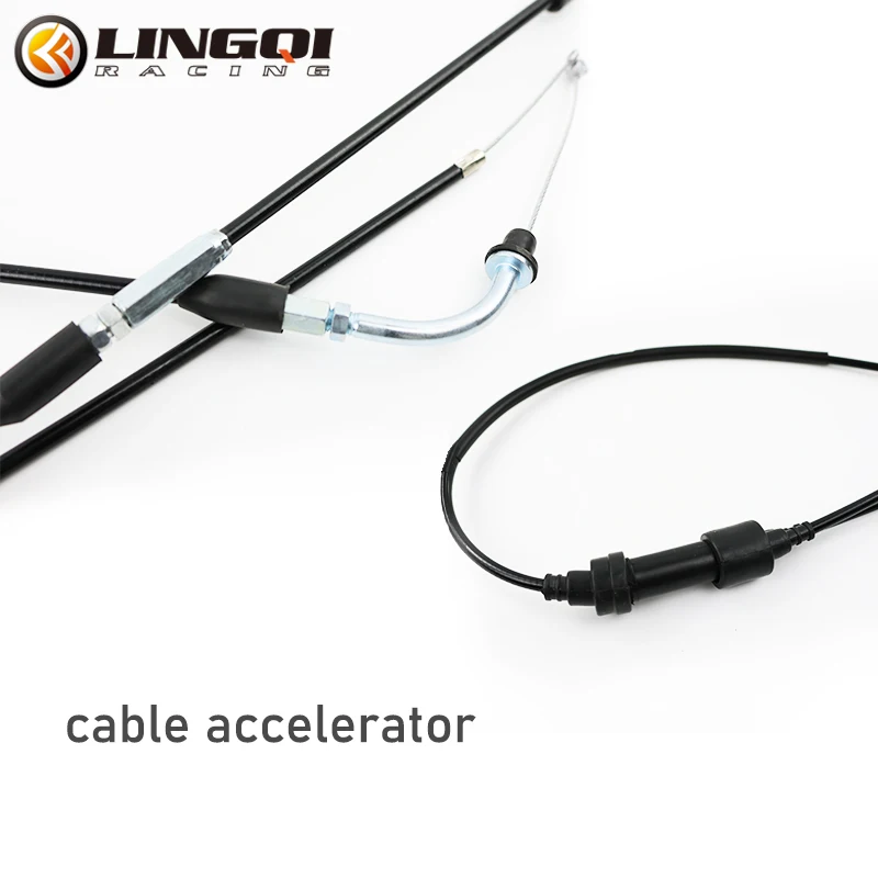 Гоночный мотоциклетный трос дроссельной заслонки LINGQI для комплектов