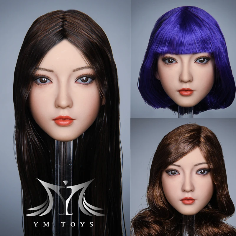 YMTOYS YMT040 1/6 Женская голова Ся скульптура головы солдата модель для резьбы подходит
