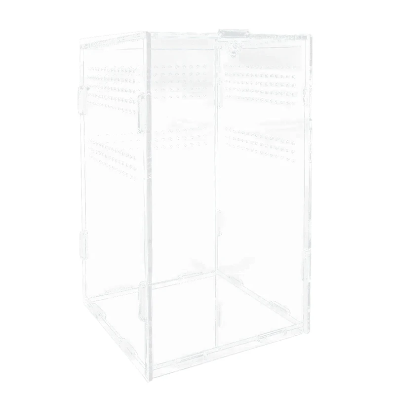 

Reptile Terrarium Box Transparent Insect Food Box For Spiders, Horned Frogs,Pet Snakes And Other