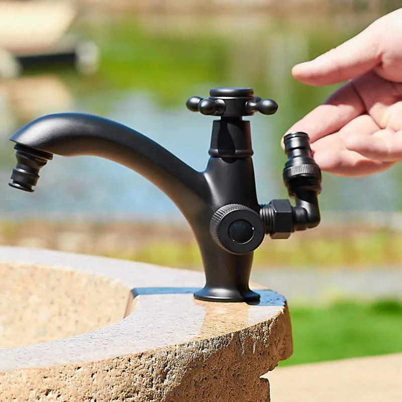 Смеситель для двора медный кран с одним охлаждением устойчивый к замораживанию и