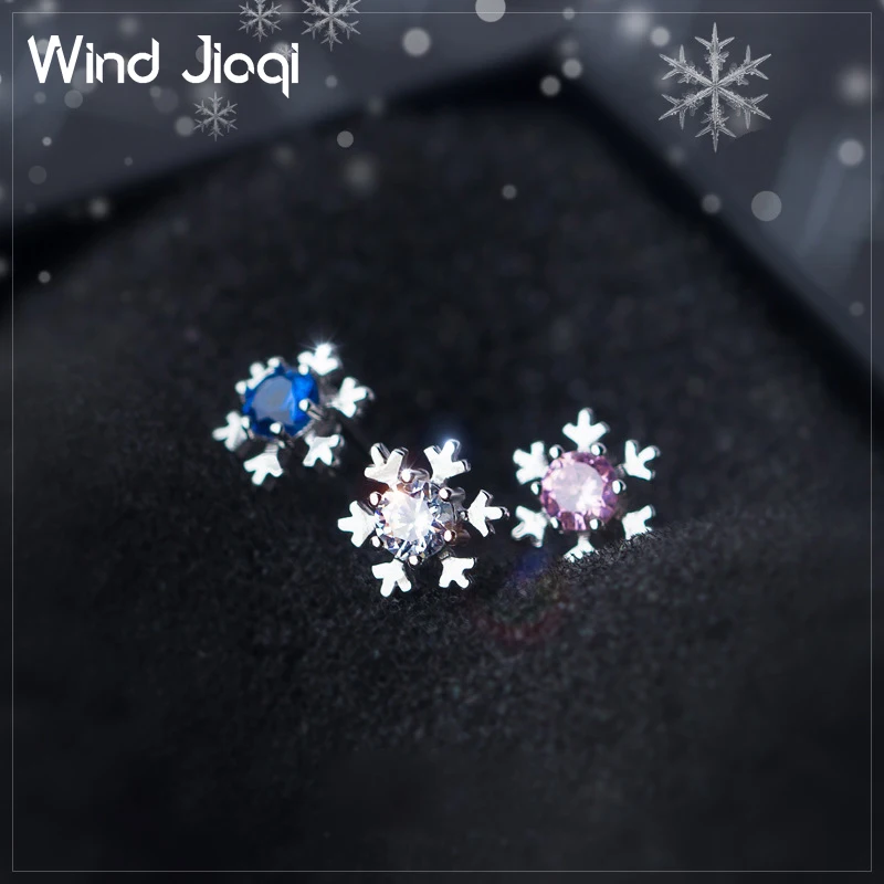 

Женские серьги-гвоздики из серебра 925 пробы, 3 цвета