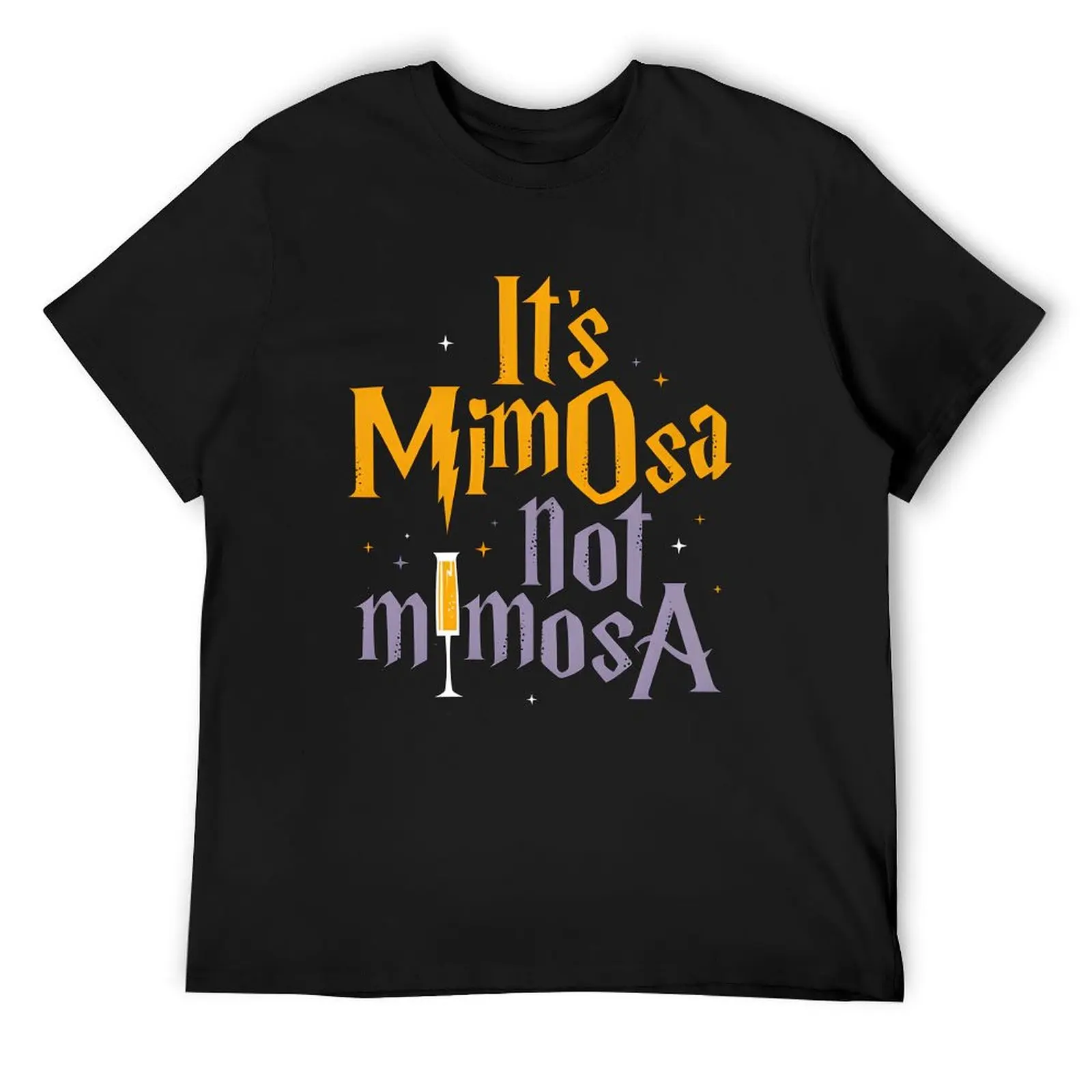 Забавная подарочная футболка It's Mimosa Not Winemosa летние топы для мальчиков футболки