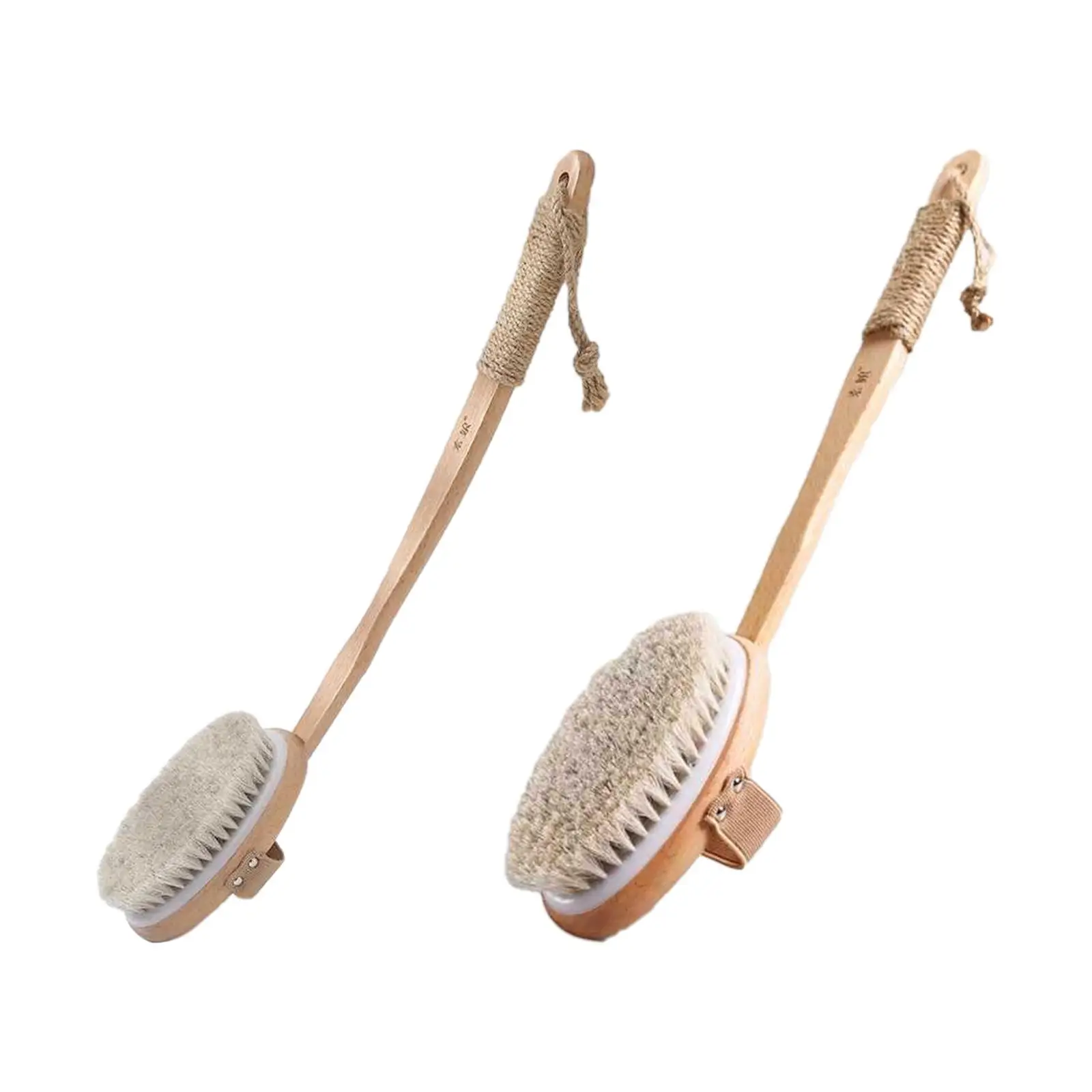 

Back Scrubber Shower Brush for Showering Bathing Facial Cleansing