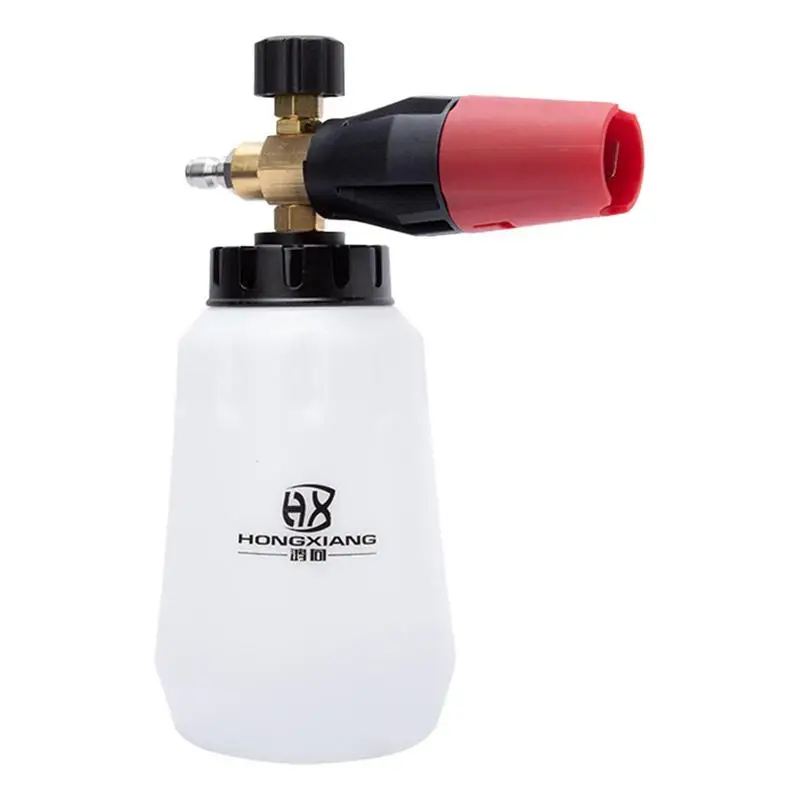 

Мойка из пены высокого давления 2 л, ручная Многофункциональная Универсальная насадка для пены высокого давления с интерфейсом 1/4